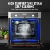 VEVOR Single Wall Oven 24" Electric Built-in Wall Oven 2.68 Cu.Ft Electric Wall Ovens with Timer 2800W Electric Oven for Kitchen 5