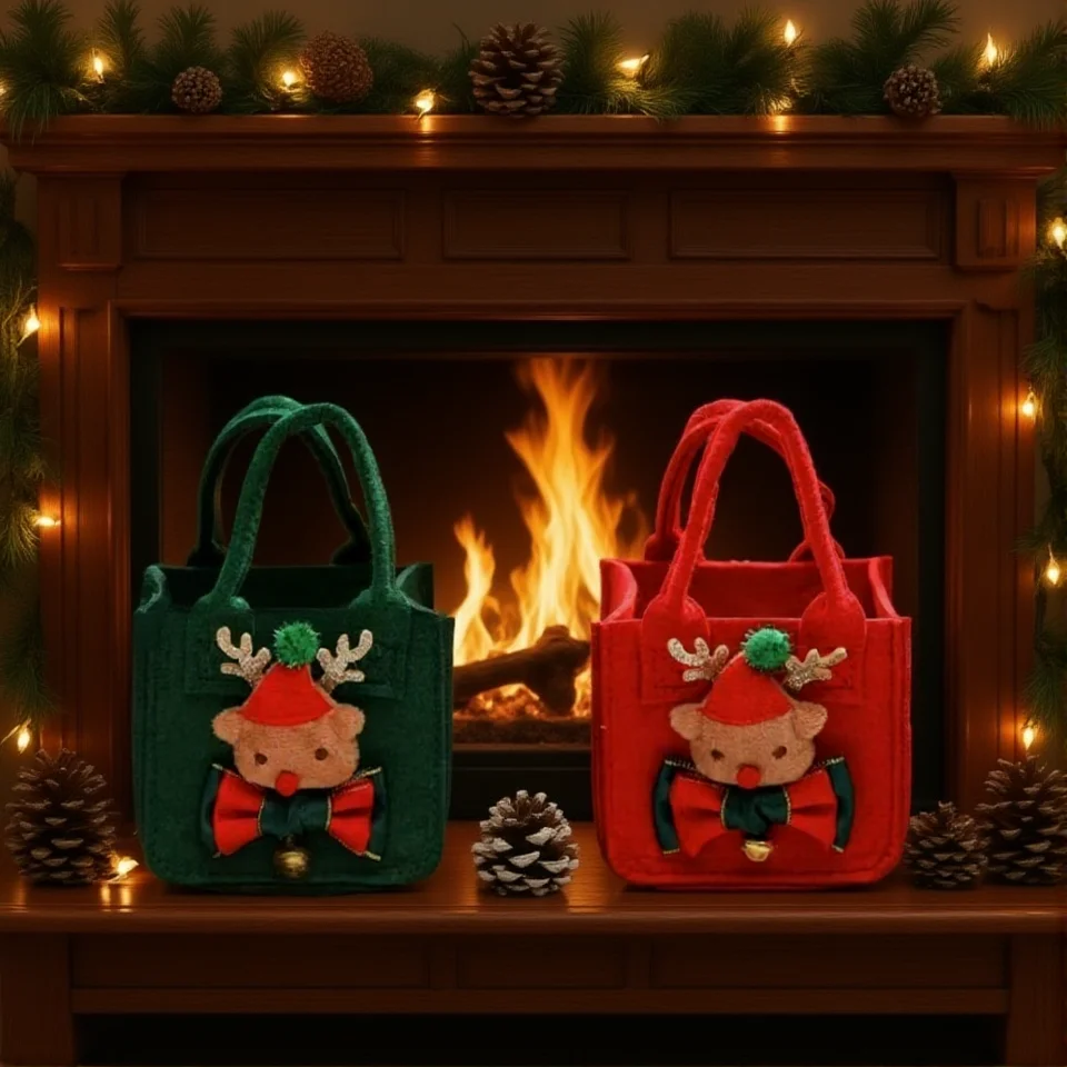 1 Pezzo / 6 Pezzi / 12 Pezzi Sacchetti Regalo Neri, Sacchetti Di Carta