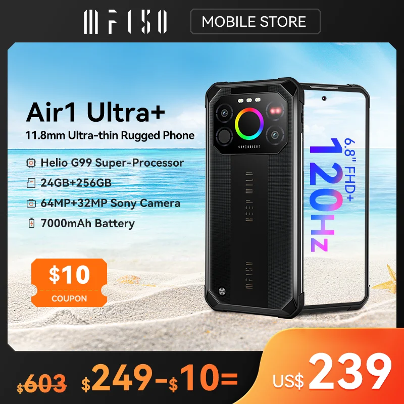 IIIF150 Air1 Ultra+ Rugged Phone 6.8