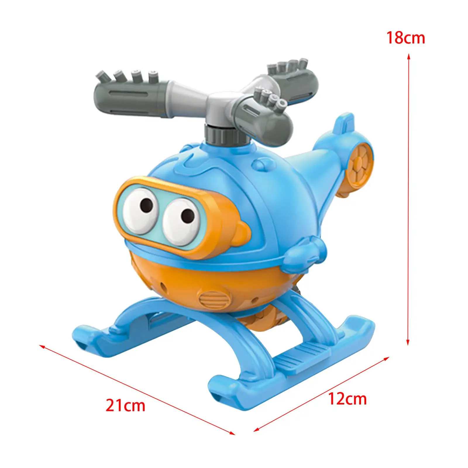 Helicopter Sprinkler Toy Summer Water Sprayer Toy Attaches to Garden Hose