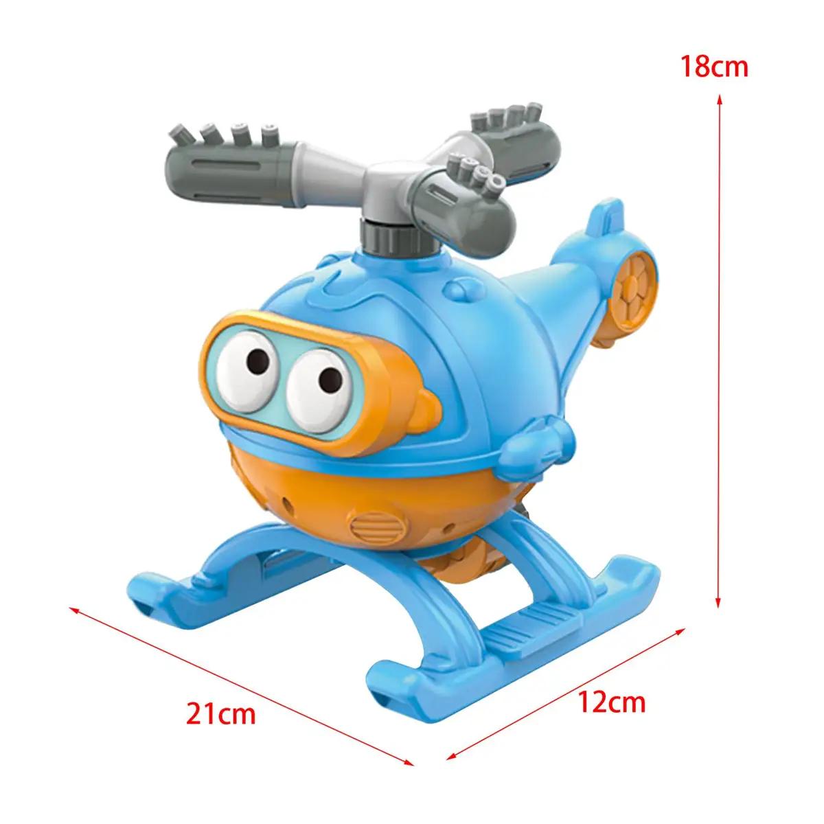 Helicopter Sprinkler Toy Summer Water Sprayer Toy Attaches to Garden Hose — view 6