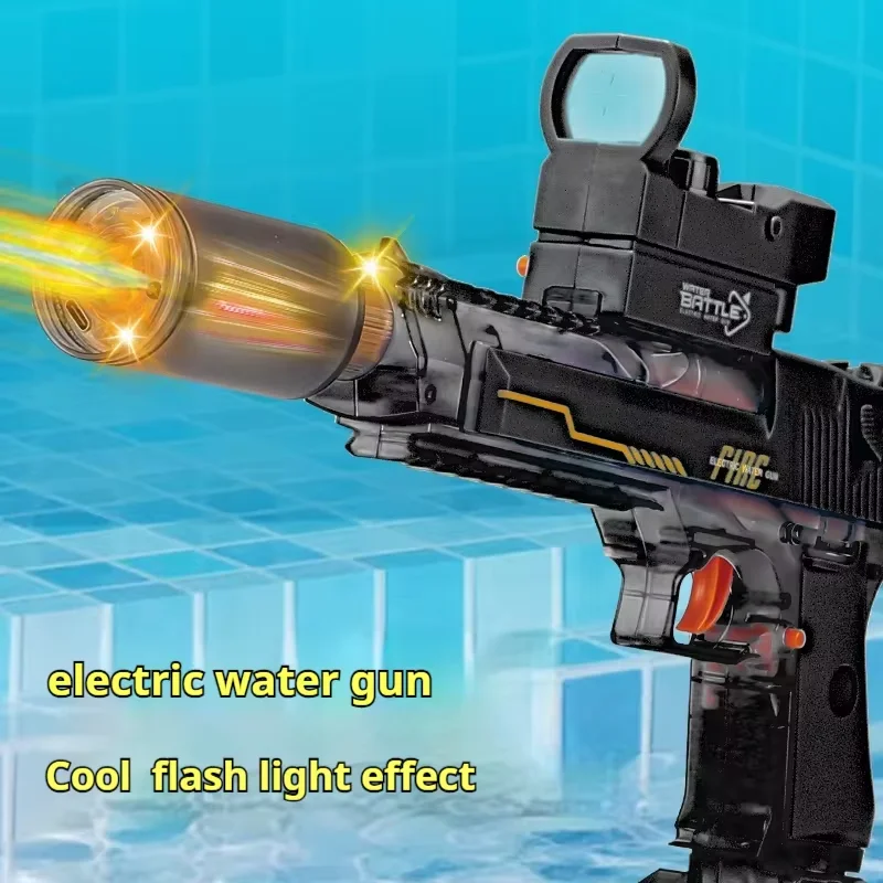 Desert Eagle Squirt Toy for You Water Gun Electric Powerful Watergun Pistols Children Toys Automatic Pistol Guns Adult Games 2