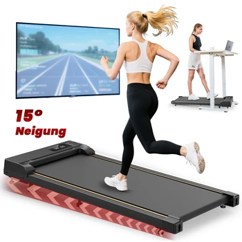 Tapis roulant Formill FT31, 15 °   Incline, motore di picco da 2,5 HP, tappetino silenzioso per la casa con display a LED e telecomando