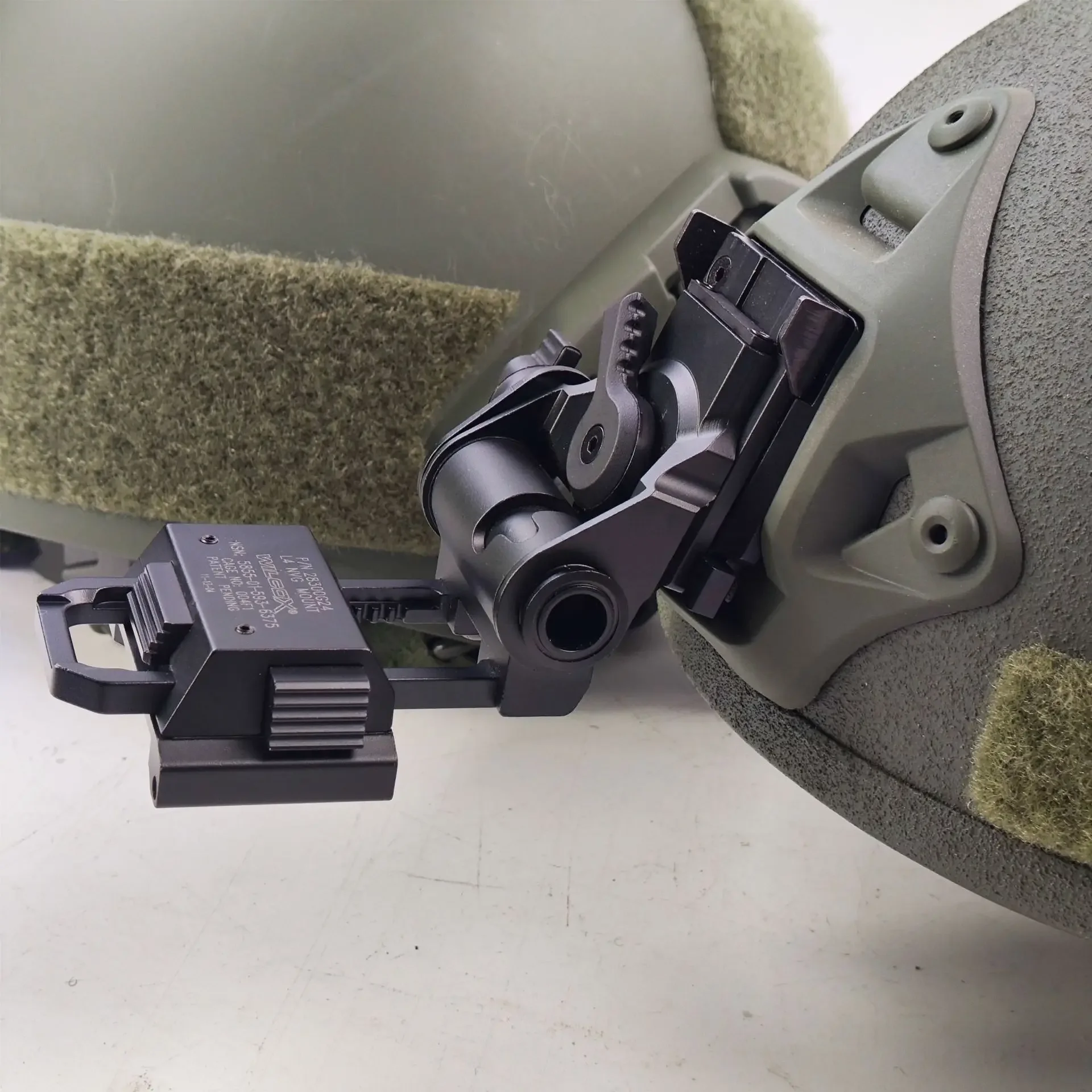 Aluminum L4G24 NVG Mount Helmet for Night Vision Goggles NVG Metal Helmet Mount CS Games NVG Mount PVS14/15/18 G24 Mount