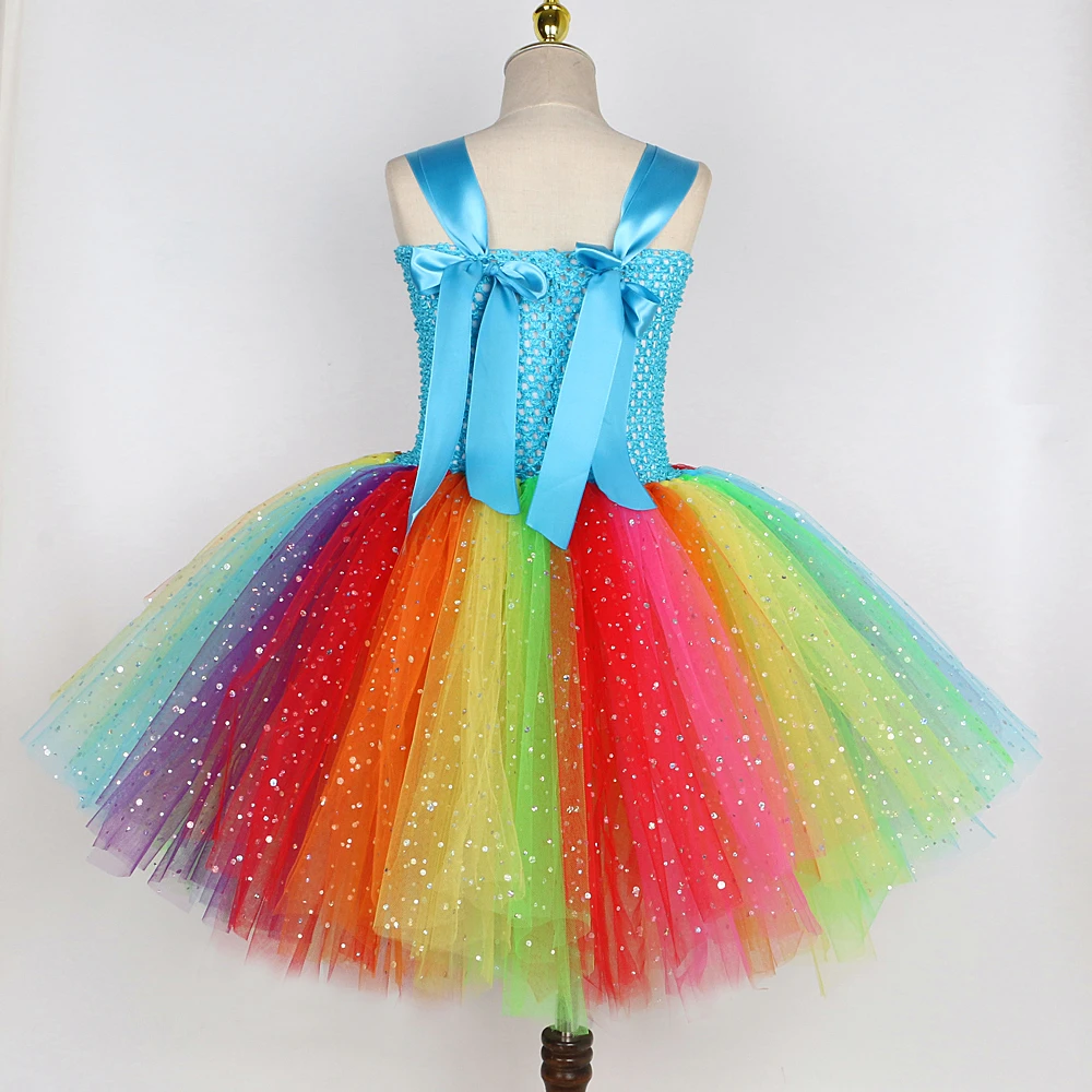 rainbow fairy dress Gothic Bridal Dresses Dark Fairylike Sequined Ball Gown – WonderlandByLilian