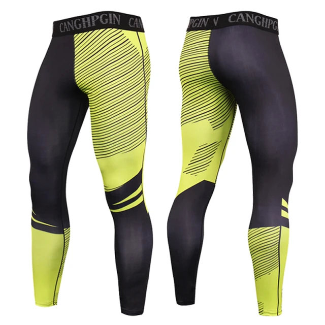 Men's Sweatpants Compression Quick Dry Fitness Sport Leggings Men Sportswear Training Basketball Tights Gym Running Sports Pants KC194