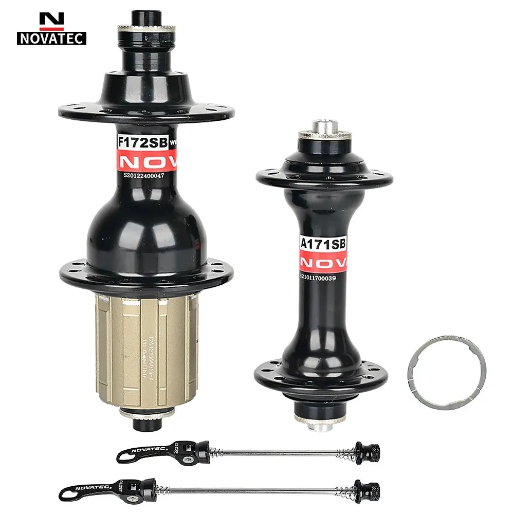 BicycleHubsNOVATECF172SBRoadBikeHubsFront20Rear24HoleV