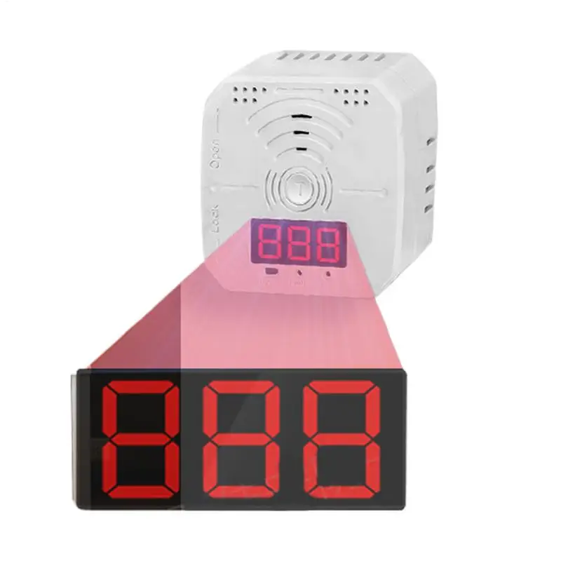 Carbon Monoxide Detector Co Levels Monitor Alarm Portable Co Monitor Sound & Light Warning Alarm Battery-Operated Carbon