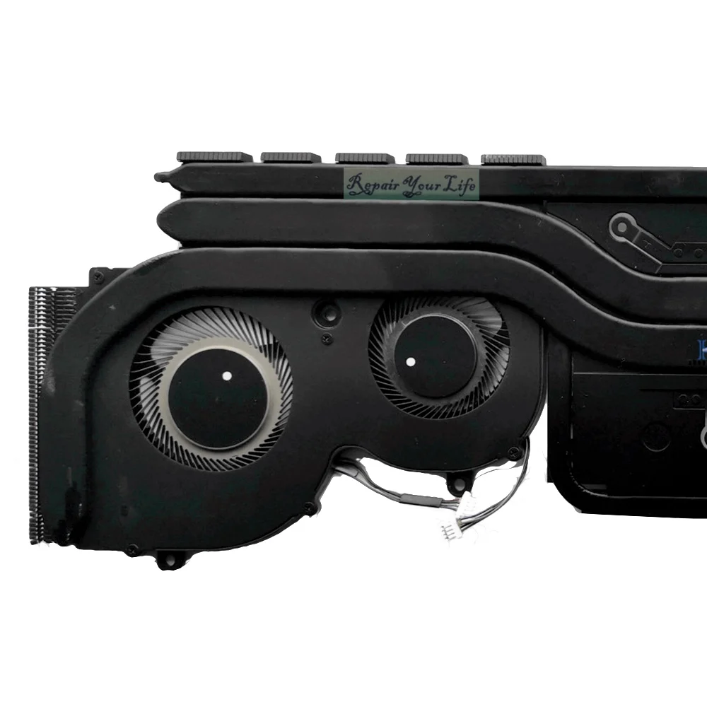 Portátil Gpu Cpu Ventilador de Refrigeração Dissipador de Calor para Msi Criador Z16 A11ux A11ue A11uet Notebook Ventilador Refrigerador Radiador Bs4505hs-u4w U5c 1571-g - Imagem 3