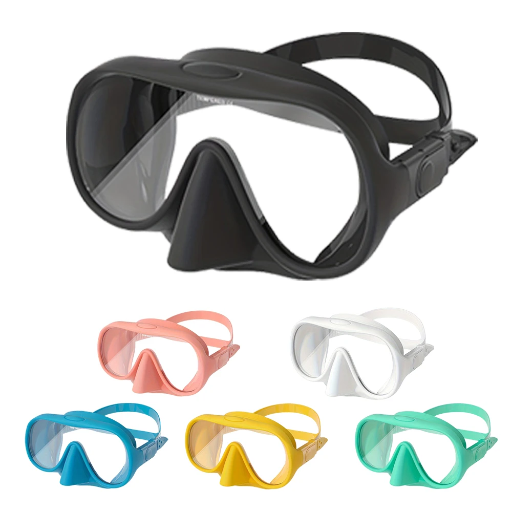 Panoramic Snorkeling Mask – New Professional Scuba Diving Mask with Wave-Proof Design, Adult Silicone Skirt, and Swimming Goggles Beach Toys and Leisure Accessories Snorkeling gear