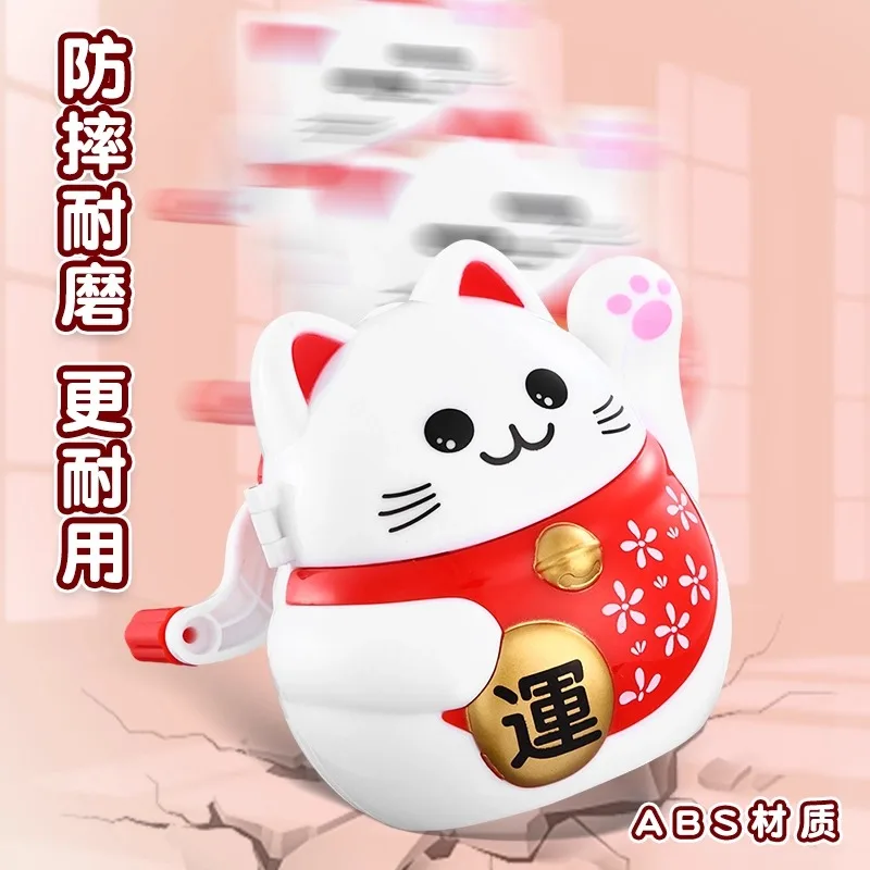 M&G Happy Cat Cat-Shaped Pencil Sharpener Automatic Feed Hand Crank Student-friendly Design for Easy Pencil Sharpening