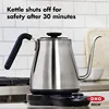 OXO Brew Gooseneck Electric Kettle – Hot Water Kettle, Pour Over Coffee & Tea Kettle, Adjustable Temperature,Built-In Brew Timer 6