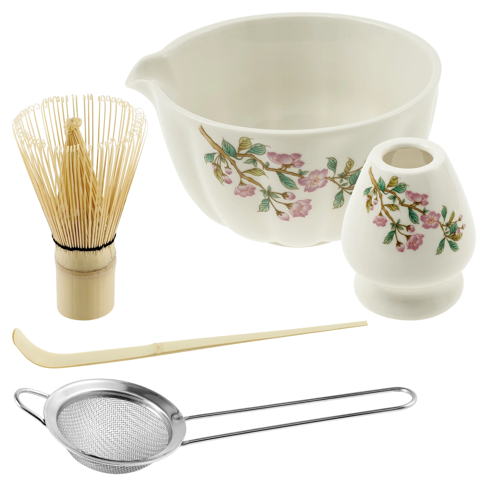 Matcha Whisk Set Japanese Style - مجموعة خفق ماتشا...