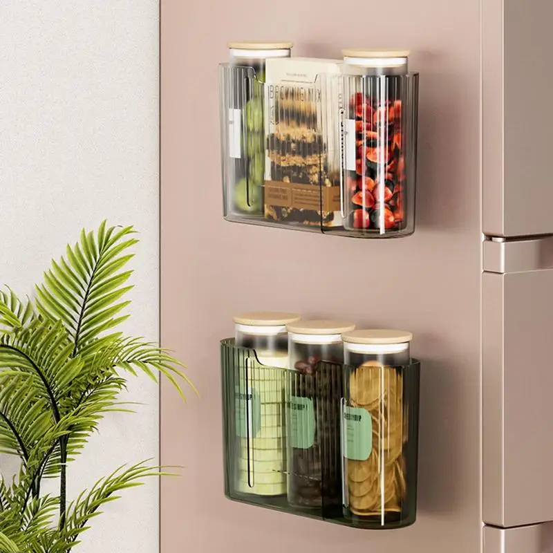 

Wall Mounted Storage Box Multi-functional Punch Free Cosmetic Cleaning Supplies Storage Organizer For Bathroom Kitchen accessory