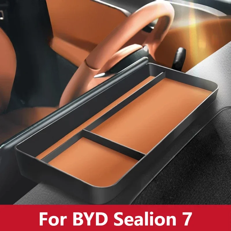 For BYD Sealion 7 Central Control Instrument Panel Screen Rear Storage Box Navigation Screen Rear Storage Box Car Accessories