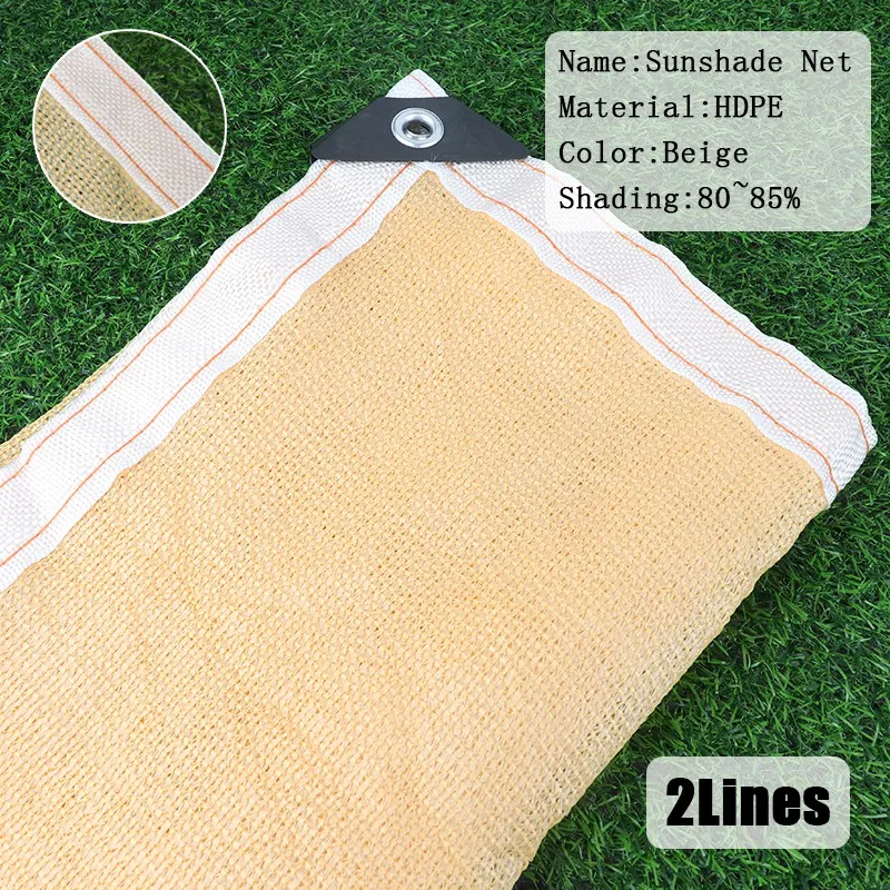Garten-Sonnenschutznetz Pflanzen-Sonnenschutz Sichtschutz Outdoor-Sonnenschutznetz UV-Schutz Terrassen-Sonnensegel Auto-Markise – Detail 5