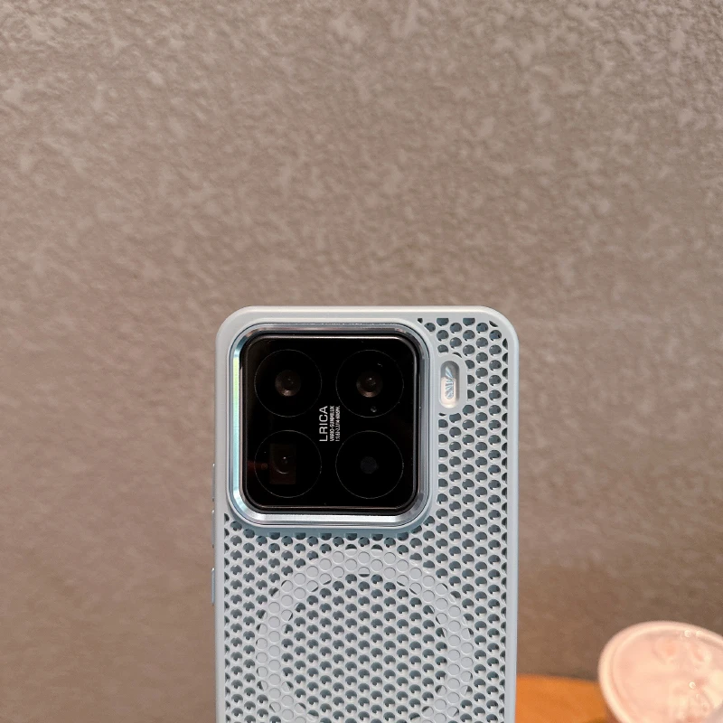 Magsafe Magnetic Wireless Charging Luxury Solid Color Heat Dissipation Phone Case Bumper Cover