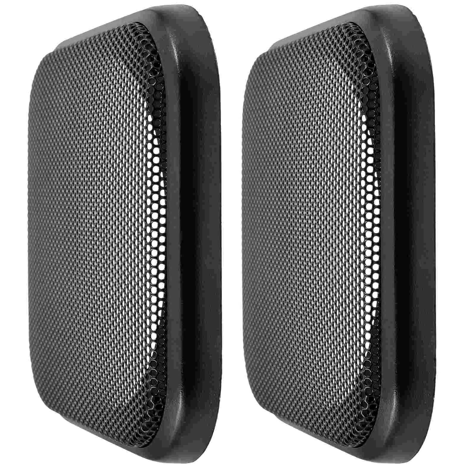 

2 Pcs Speaker Grille Speakers Subwoofer Car Grills Mesh Covers for Iron Accessory