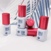 5 Bottles SKY S+ Glue Fake Eyelash Extension Korea Original 5ml Red Cap Beauty Health Lava Beauty Shop Makeup Tools Adhesive 1