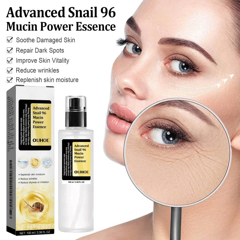 Body Serum Snail 96 Mucin Power Essence Fade Melanin Moisturzing Rejuvenation Shrink Pores Smooth Skin Dark Spot Remover