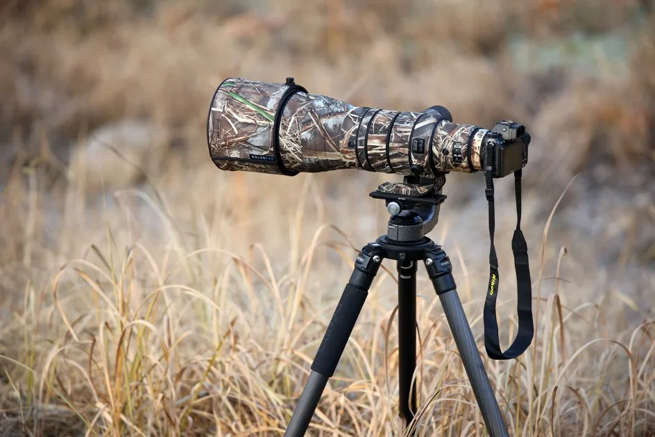 ROLANPRO Wasserdichte Objektiv Camouflage Mantel Für Nikon Z 600mm F4 TC VR S Regen Abdeckung Schutzhülle Für NIKKOR Z600 F/4 Pistolen Fall – Detail 4