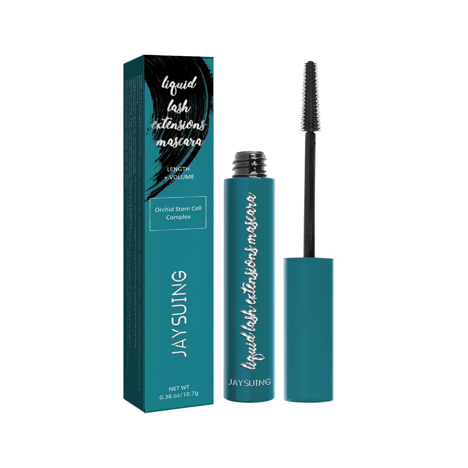 

Jaysuing Mascara Waterproof Natural Long Thick Curl Not Easy to Smudge Color Fine Bruch Head Base Cream Stereotypes Not Smudge