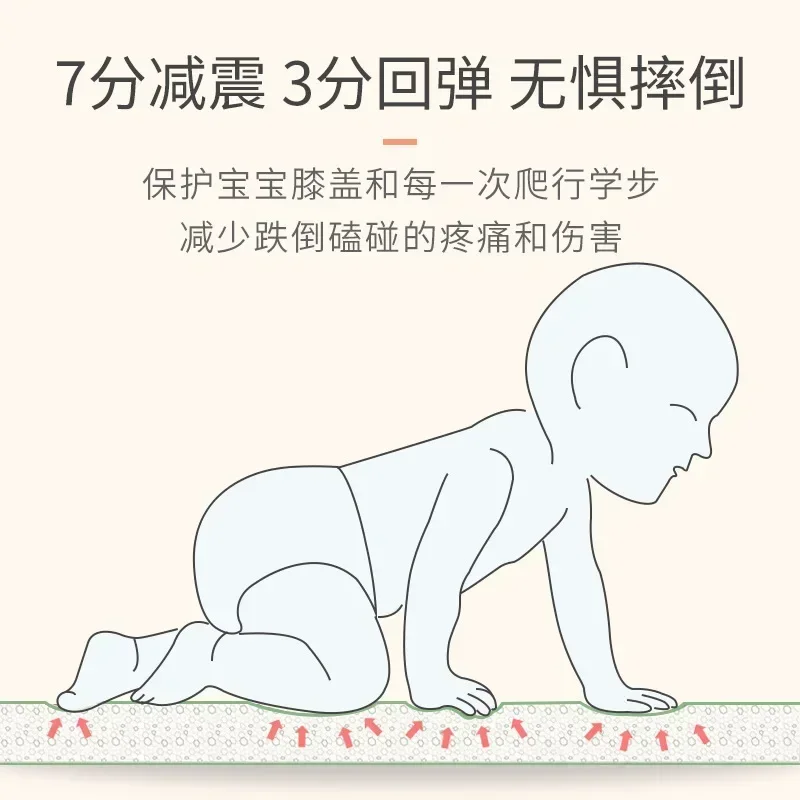 Cartoon Baby Mat Children's Floor Mat XPE Thick Kids Crawling Folding Gym Game Rug Home Living Room Tasteless baby play mat play mat