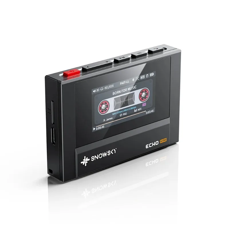 Fiio Snow Sky Echo Mini ポータブル音楽プレイヤーは本当に使いやすい