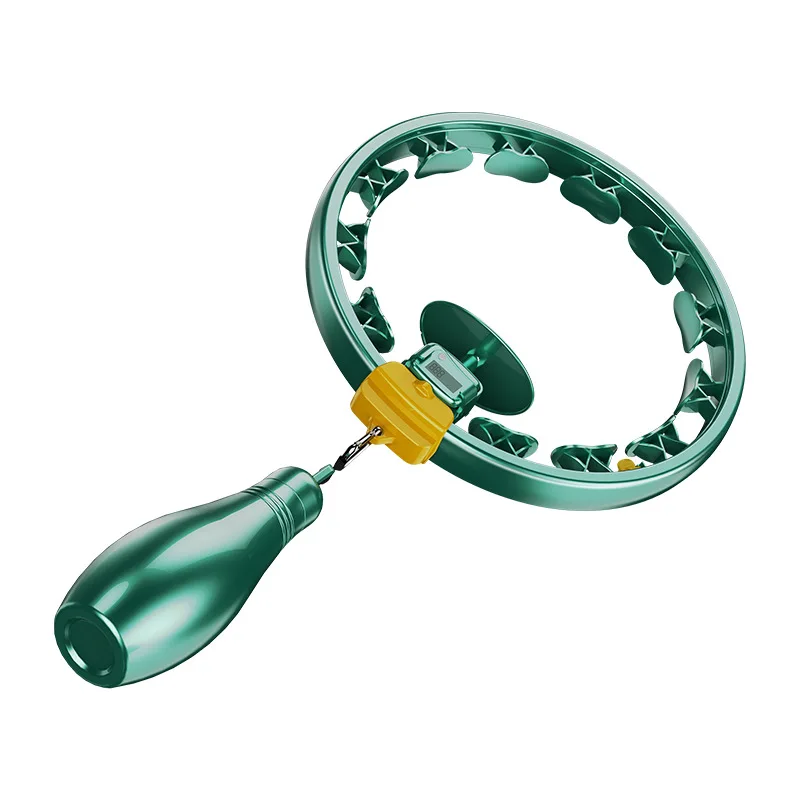 Intelligent Removable Exercise Ring Adult Counting Weighted Exercise Ring Lazy Abdominal Fitness Equipment
