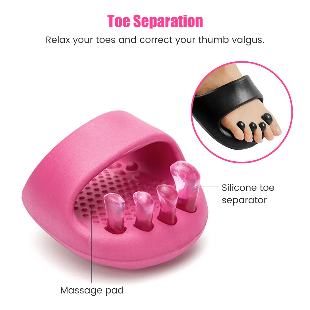 1 Pair Arch Support Shoes for Plantar Fasciitis & Flat Feet Calf Strengthener Arch Exerciser Slipper for Foot Pain Stress Relief