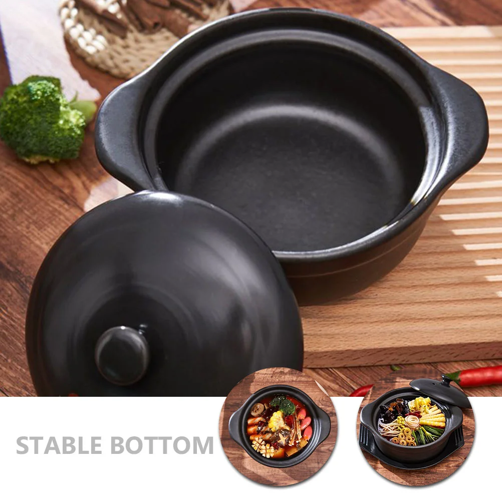 Ceramic Casserole Stew Pot 2