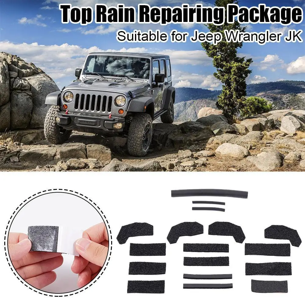 Kit Di Guarnizioni Per Blocchi Di Schiuma Hard Top Muslimate 13510.70 Per Jeep Wrangler Jk 2007-2018
