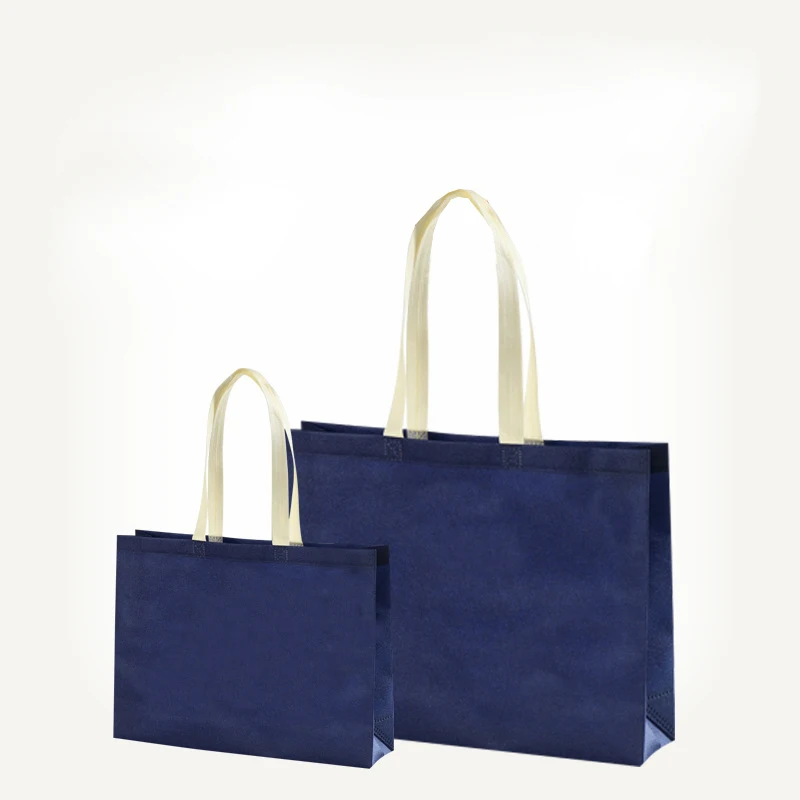 StoBag 25pcs Wholesale Non-woven Tote Bags Eco Fabric Portable Shopping Storage Reusable Large Pouch Custom Logo(Extra Fee) 5