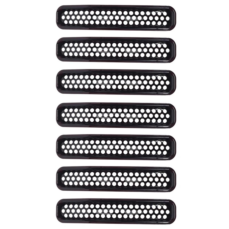 

Решетка сот передняя решетка фотоаксессуары для 1997-2006 Jeep Wrangler TJ & Unlimited (7 шт.)