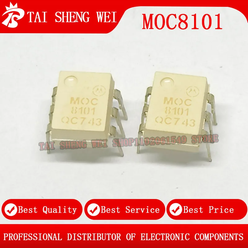 

10pcs MOC8101 MOC8101M DIP-6 DIP6 NEW Original