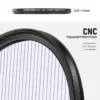 NEEWER Blue Streak Filter HD Optical Glass 360° Rotatable Anamorphic Flare Special Effects Lens Filter 6