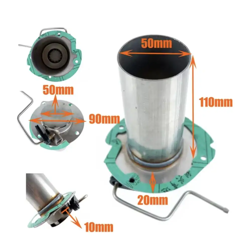 5KW Air Diesel Parking Heater Burner Insert Torches Combustion Chamber Combustor & Gasket For Car Truck VAN Camper