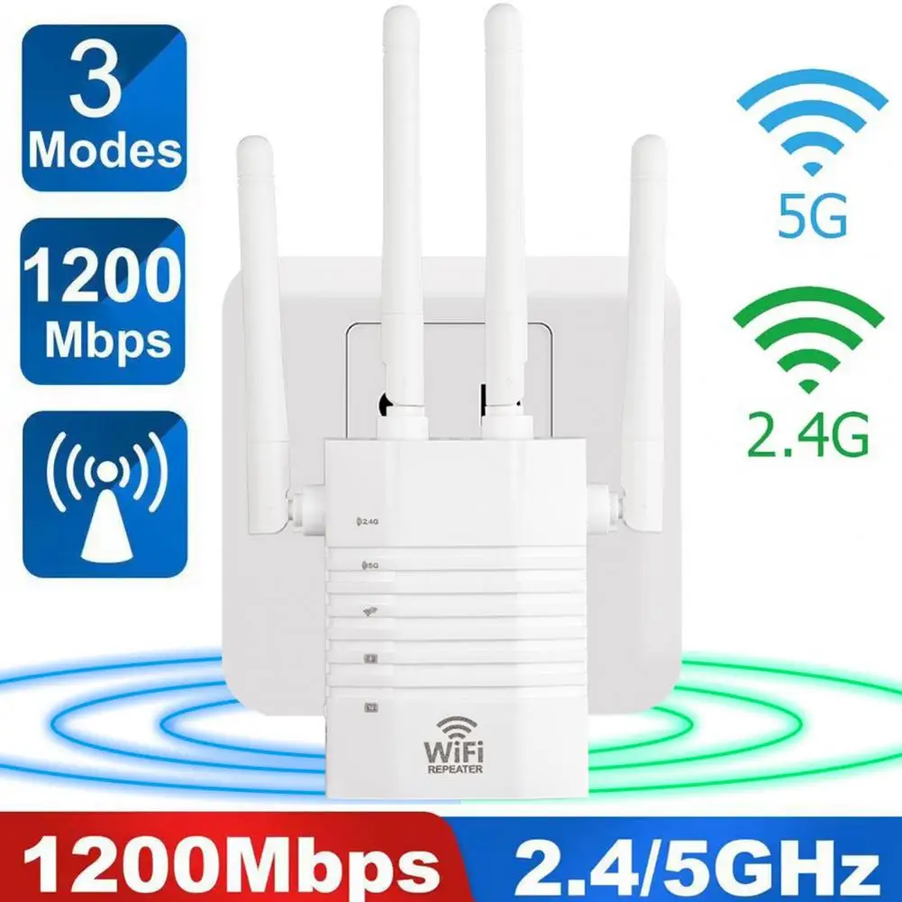 

Беспроводной ретранслятор, удлинитель диапазона Wi-Fi с высокой скоростью