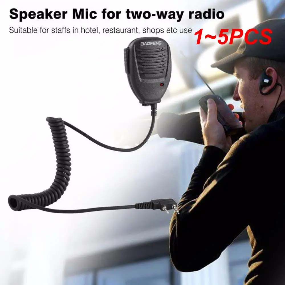 

1~5PCS Pin Speaker KMC-30 Mic Microphone For Kenwood Mobile Radio TK-760 TK768 TK-980