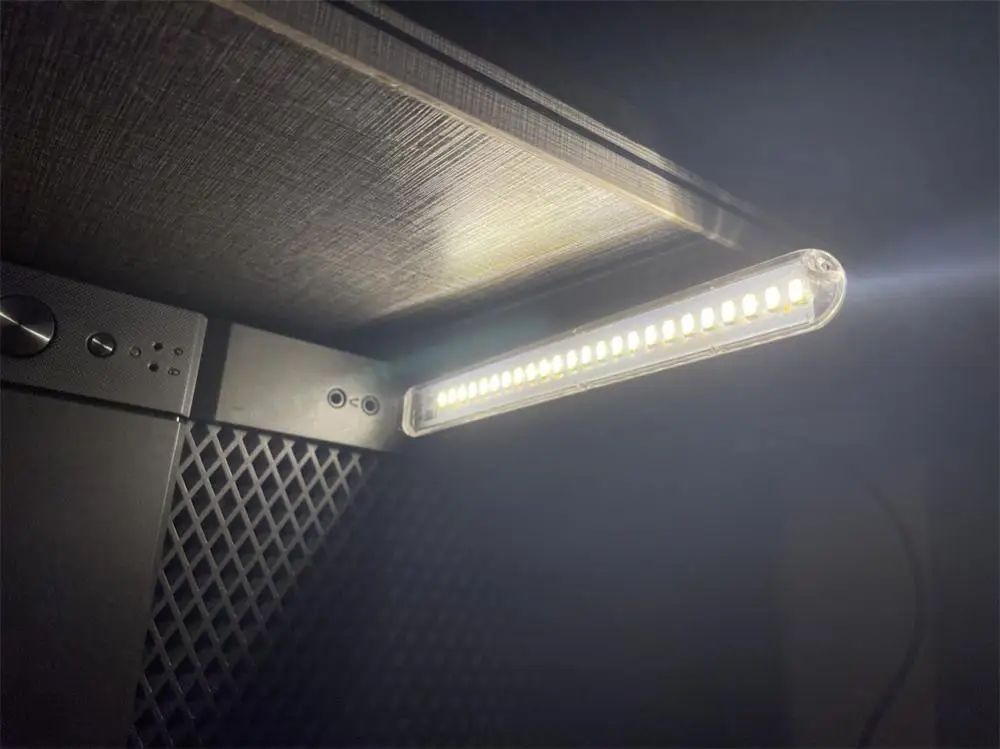 Spot LED Ultra Plat Fabater - Alimentation USB 5V, Pour éclairage Sous Plan De Travail, Cuisine, Chambre - 5