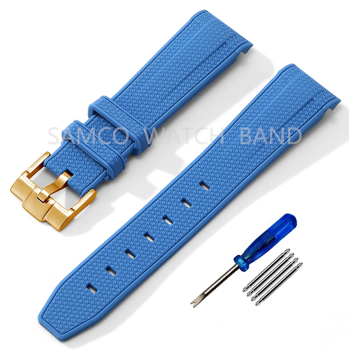 Premium Silicone Watch Strap - 20mm Rubber Replacement Band