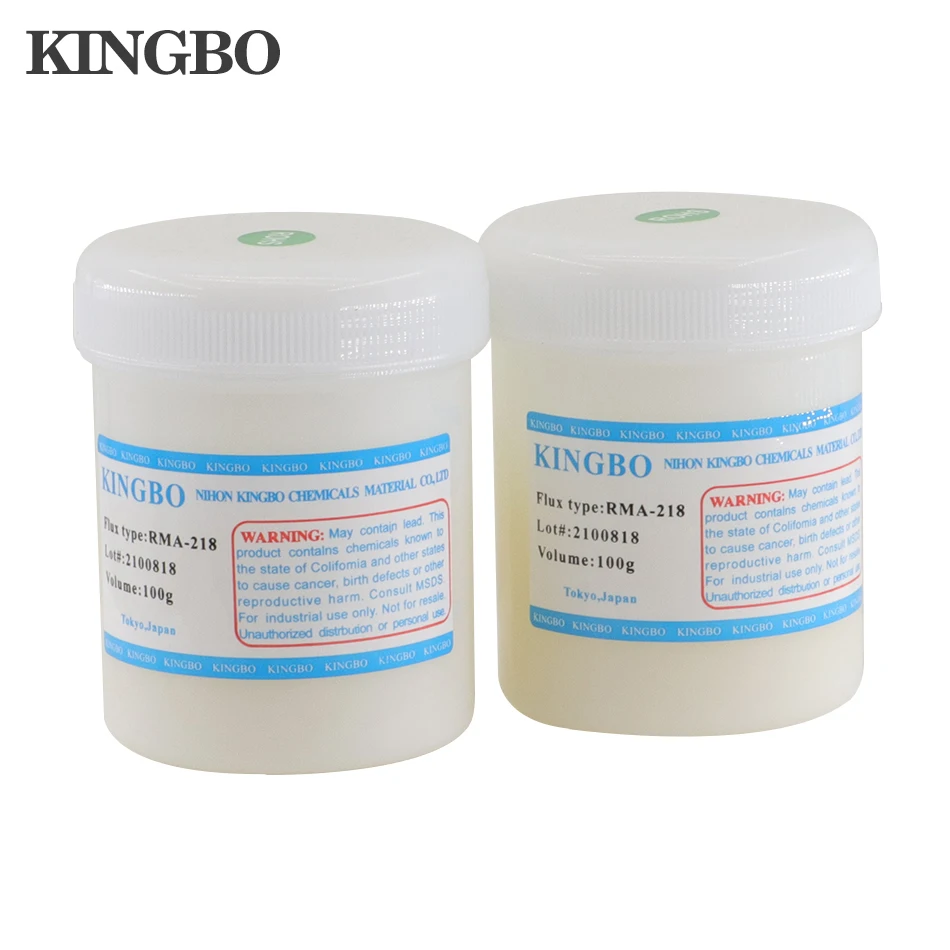 KINGBO RMA-218 BGA topnik lutowniczy pasta lutownicza 100g do SMT Reballing