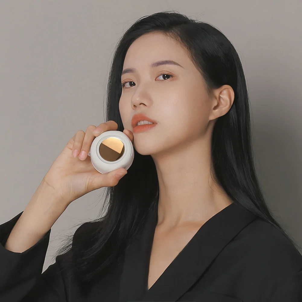 Mini Clip Fan Bladeless Electric Waist Fans 3 Speeds Rechargeable Personal Body Fan Portable Handheld Fans For Outdoor Hiking