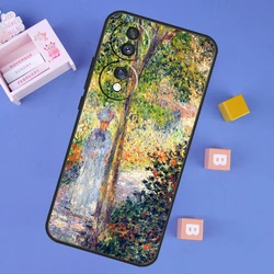 Claude Monet Garden Lotus Bridge Decorative Phone Case Cover for Honor 90 (TT4831)