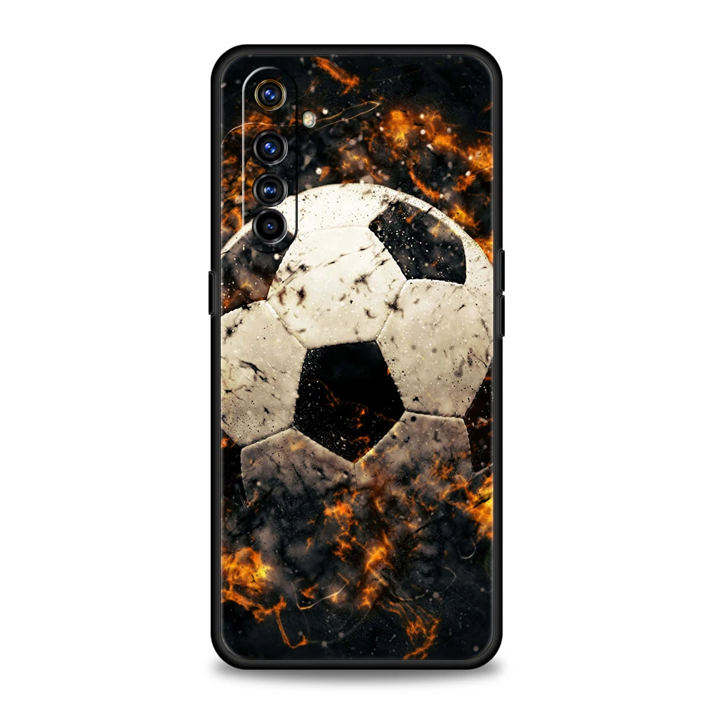 Shockproof Silicone Soccer Design Phone Case