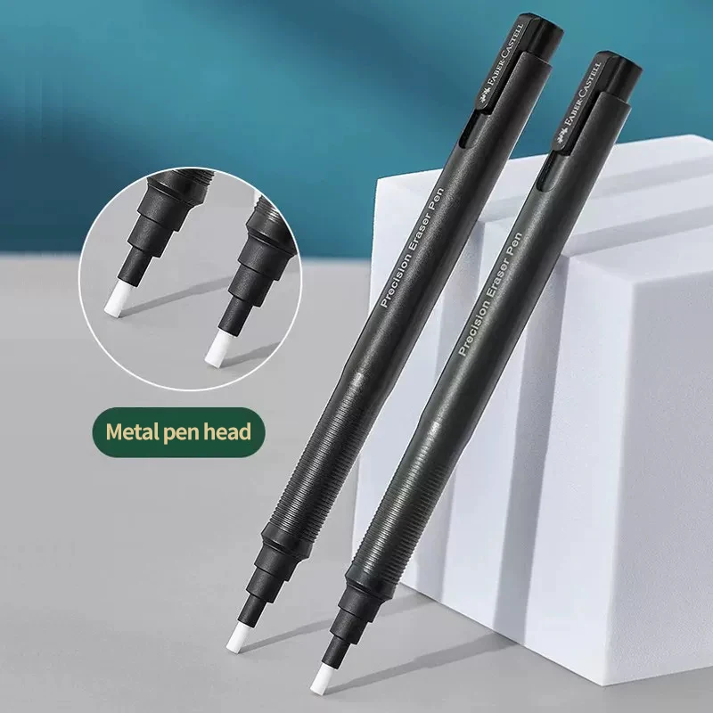 Faber-Castell Eraser Retractable Automatic Pencil Rubber High Precision Pencil Eraser Correction Tools School Office Stationery 4