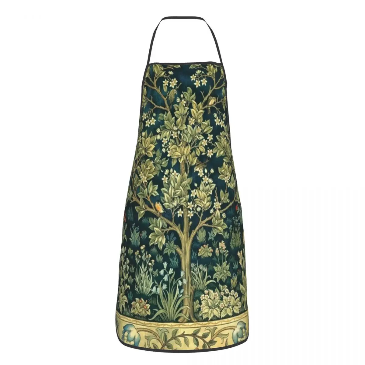 

Tree Of Life By William Morris Aprons Floral Textile Pattern Unisex Kitchen Chef Bib Tablier Cuisine Cooking Baking Painting