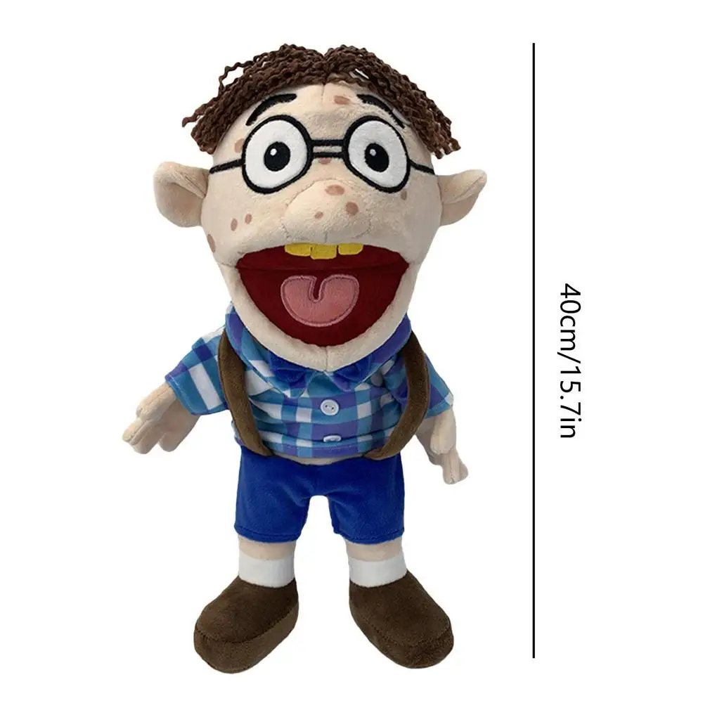 thumbnail image 1 of Marionetas Jeffy de 40 cm Marionetas de mano Jeffy Sml Marionetas Jeffy Familia Marionetas de mano Jeffy Zombie Boy Juguete suave Marionetas de peluche Feebee, 1 of 5