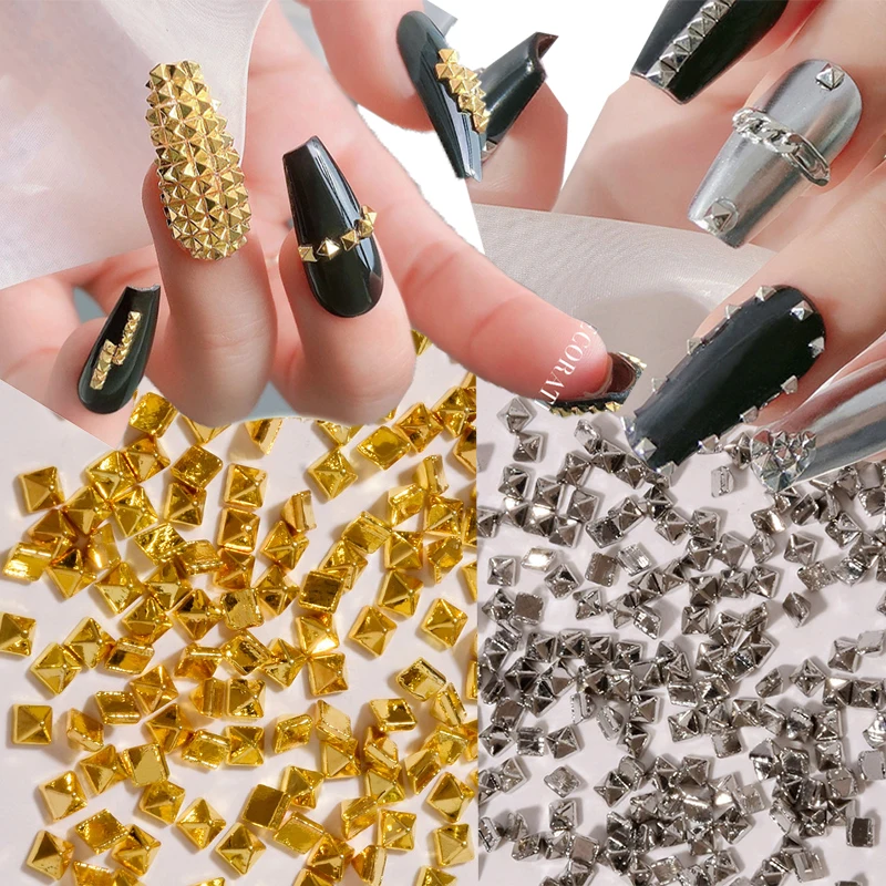 Nail Studs Decoration Jewelry | Nails Art Decoration 3d Studs - 500pcs  Rivet Nail - Aliexpress