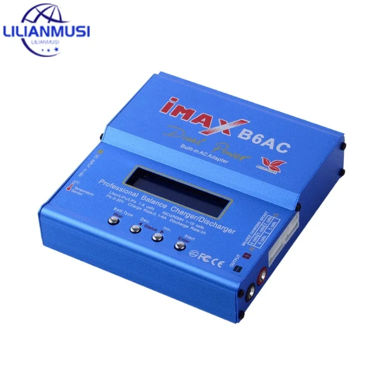 Htrc Imax B6 Ac Rc Charger 80W B6Ac 6A Balance Charger Schermo Lcd Digitale Li-Ion Life Nimh Nicd Pb Lipo Caricabatteria